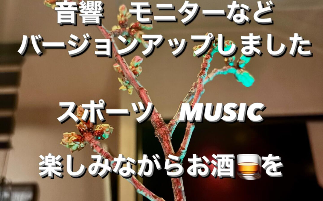 テレビ　音響　モニターなどなど復活しました♪